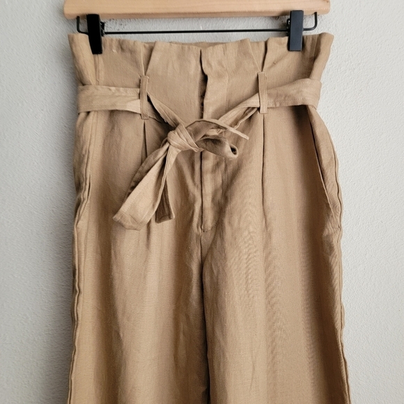 Reformation Norman Pant in Khaki size 0 NWT - Picture 3 of 7